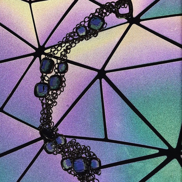 Blue and gold michael kors necklace - Picture 3 of 4